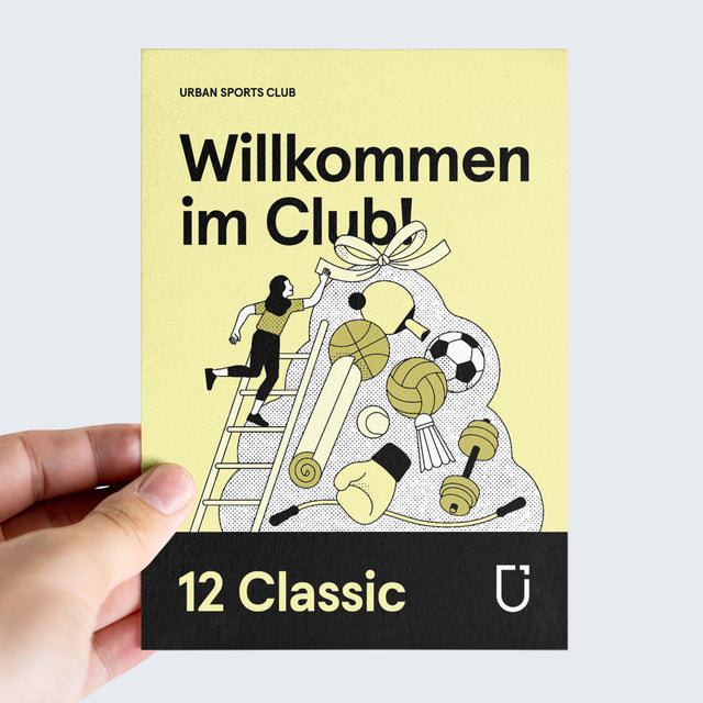 Physical Gift Card – Urban Sports Club Membership