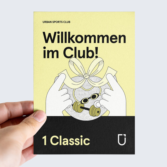 Physical Gift Card – Urban Sports Club Membership