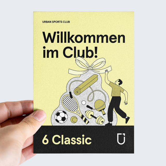 Physical Gift Card – Urban Sports Club Membership