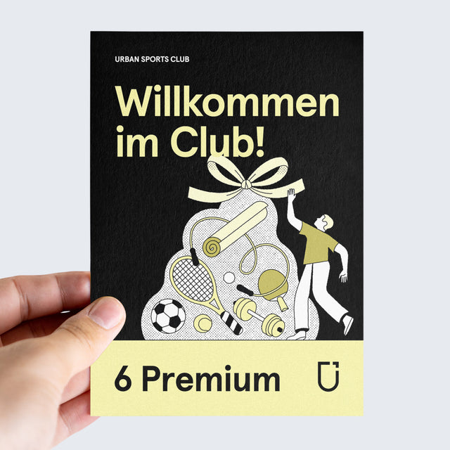 Physical Gift Card – Urban Sports Club Membership