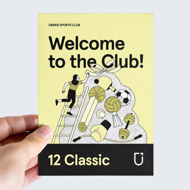Physical Gift Card – Urban Sports Club Membership