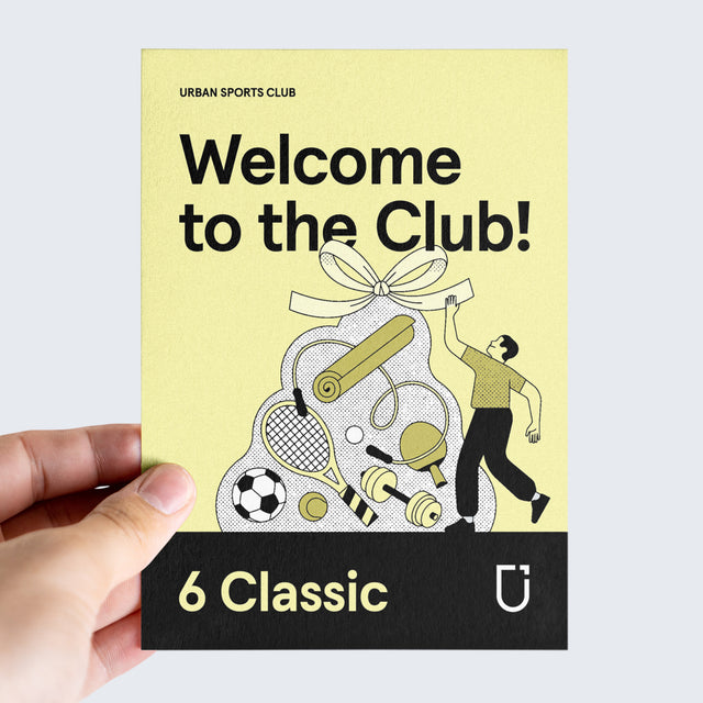 Physical Gift Card – Urban Sports Club Membership