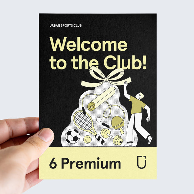 Physical Gift Card – Urban Sports Club Membership