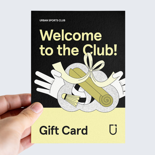Physical Gift Card – Urban Sports Club Membership