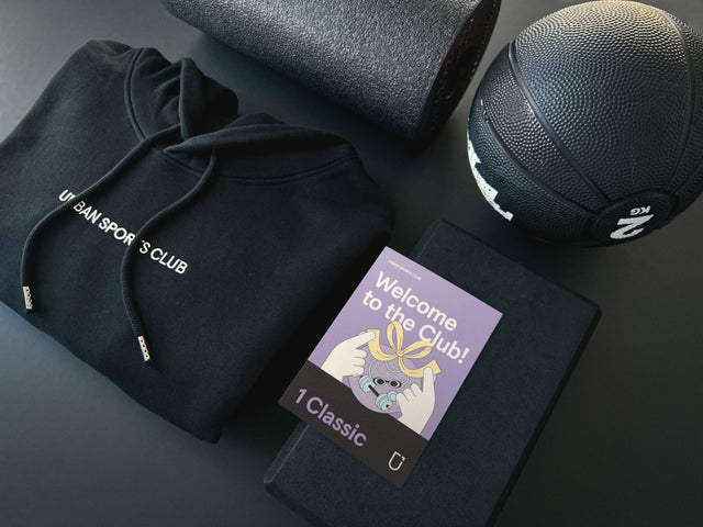 Geschenkset "Classic-Mitgliedschaft (1 Monat) und Club Hoodie (Unisex)"