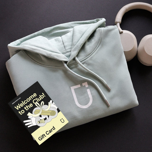 Gift Bundle "Urban Sports Club Membership and Club Hoodie (Aloe Green)"