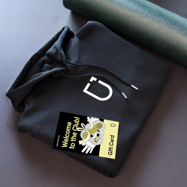 Gift Bundle "Urban Sports Club Membership and Club Hoodie (Black)"