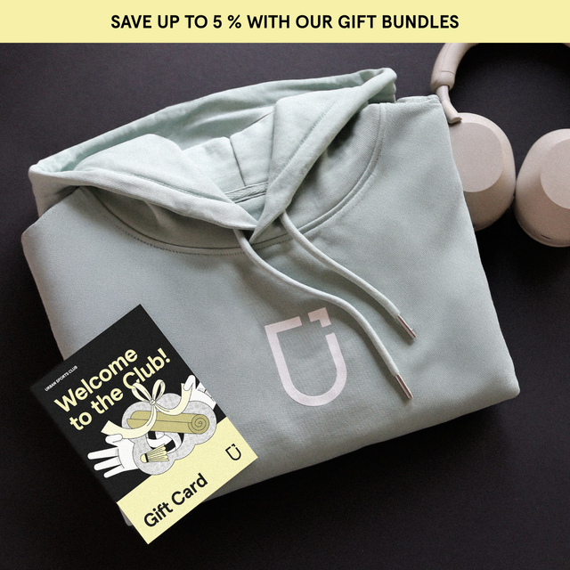 Gift Bundle "Urban Sports Club Membership and Club Hoodie (Aloe Green)"