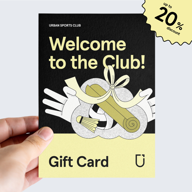 Physical Gift Card – Urban Sports Club Membership